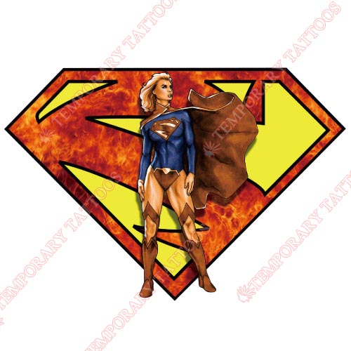 Supergirl Customize Temporary Tattoos Stickers NO.271